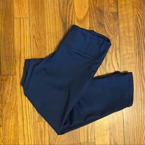 Old Navy 7/8 Blue Athletic Leggings